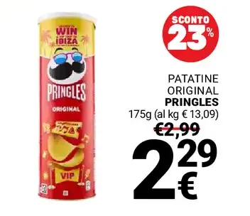Patatine original Pringles
