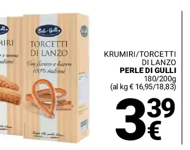 Krumiri/Torcetti di lanzo Perle di Gulli