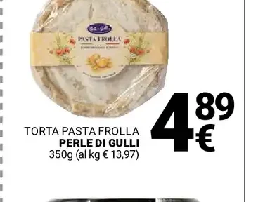 Torta pasta frolla Perle di Gulli