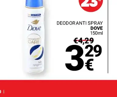 Deodorante spray Dove