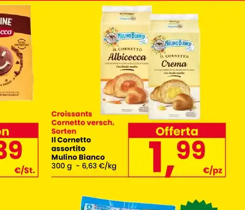 Cornetto assortito Mulino Bianco