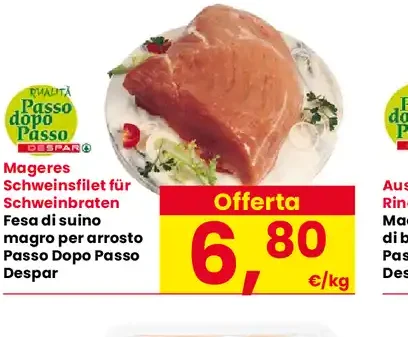 Fesa di suino per arrosto