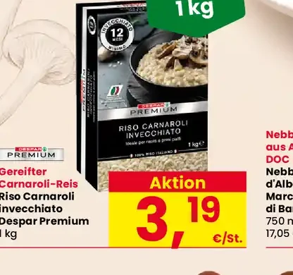 Riso Carnaroli invecchiato Despar Premium