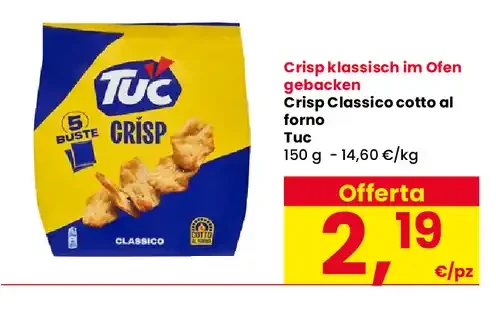 Tuc Crisp classico