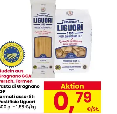 Pasta di Gragnano IGP formati assortiti Pastificio Liguori