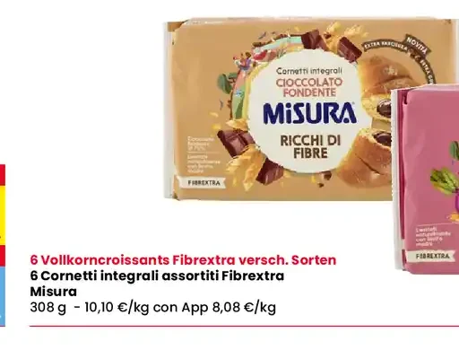 Cornetti integrali Misura