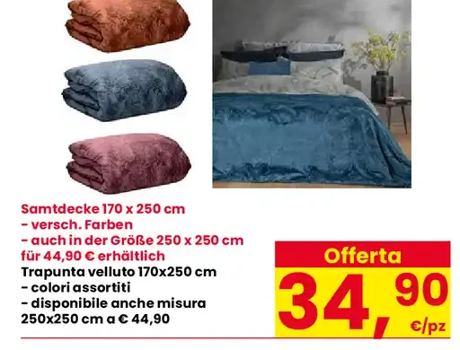 Trapunta velluto