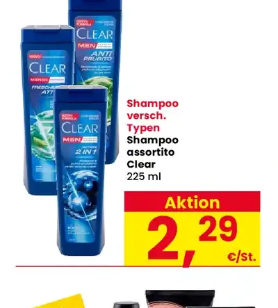 Shampoo Clear assortito