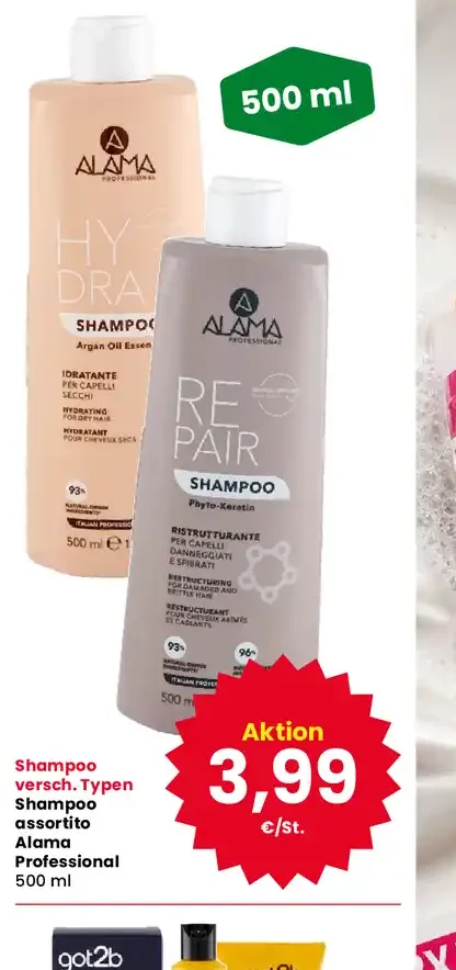 Shampoo Alma Professional assortito