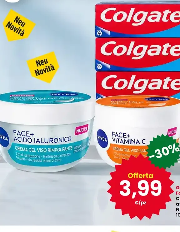 Crema gel viso Face+ assortita Nivea