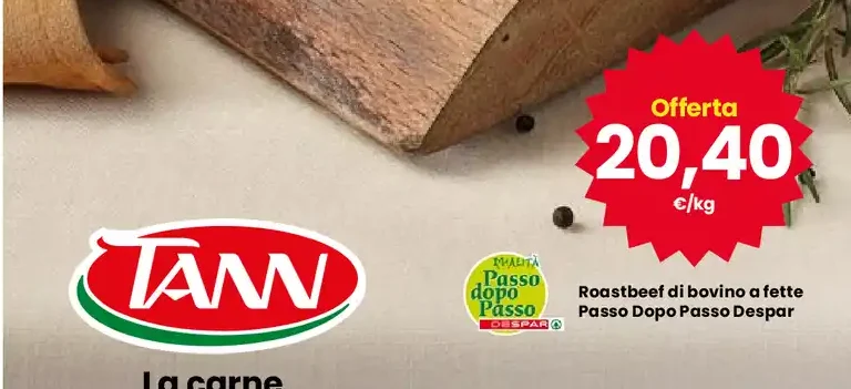 Roastbeef di bovino a fette