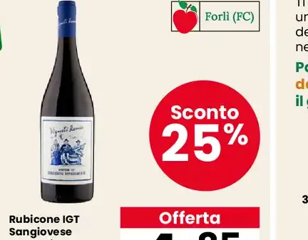 Rubicone IGT Sangiovese Appassimento