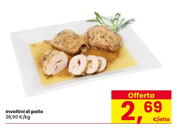 Involtini di pollo