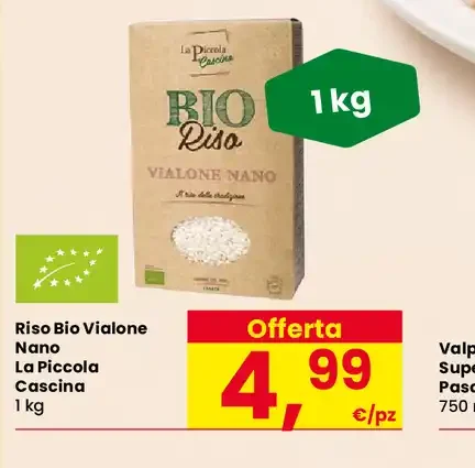 Riso Bio Vialone Nano La Piccola Cascina