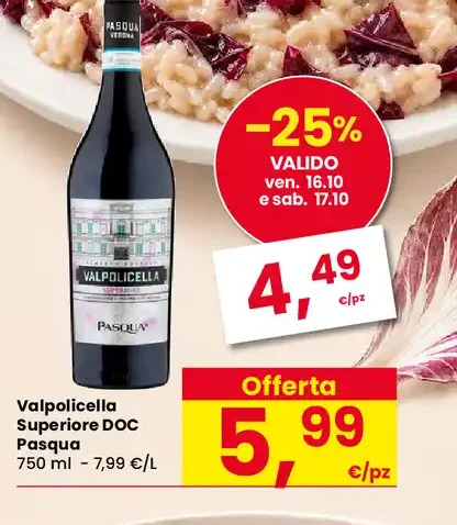Valpolicella Superiore DOC Pasqua