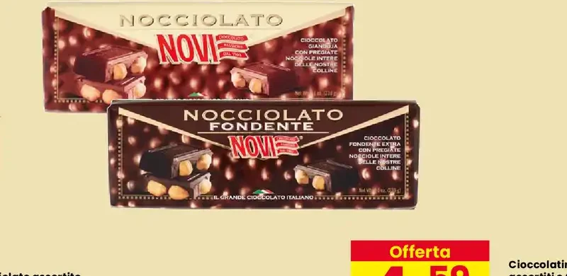Nocciolato assortito Novi