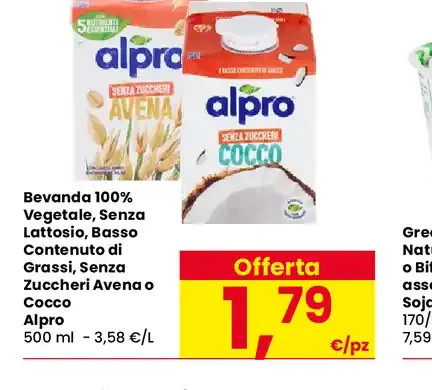 Bevanda 100% vegetale Alpro