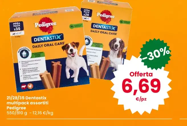 Dentastix multipack assortiti Pedigree
