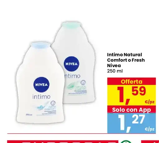 Intimo Natural Comfort & Fresh Nivea