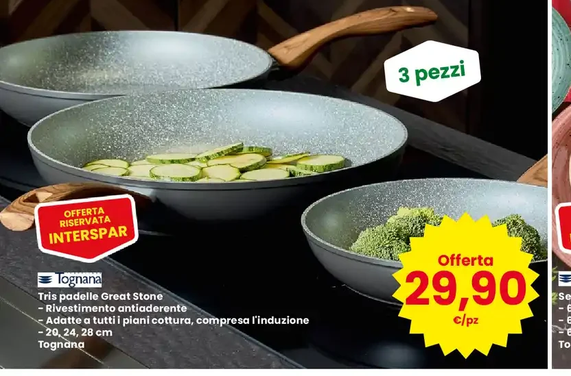 Padelle Great Stone Tognana
