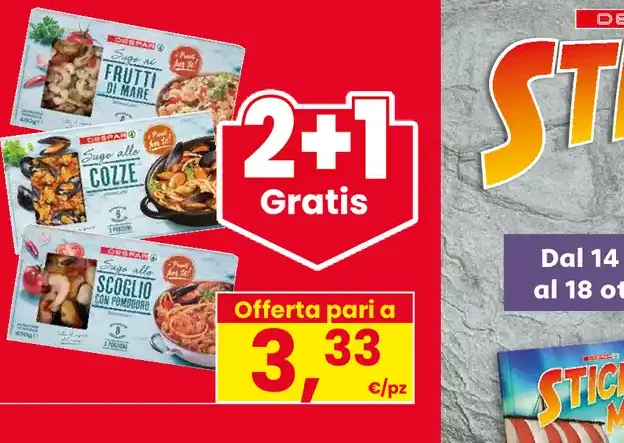 Sughi di mare assortiti