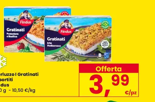 Merluzzo gratinato
