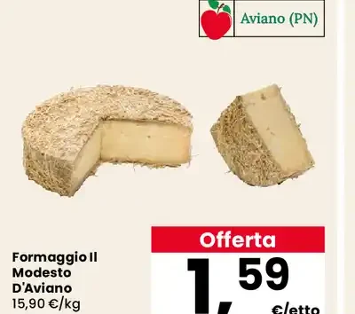 Formaggio Il Modesto d'Aviano