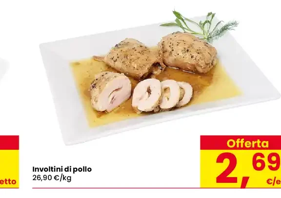 Involtini di pollo