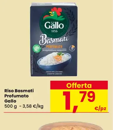 Riso basmati profumato