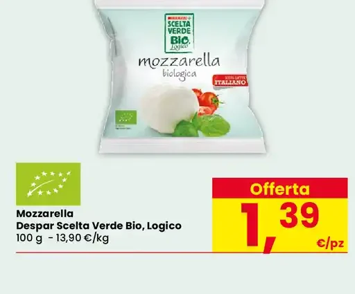 Mozzarella biologica