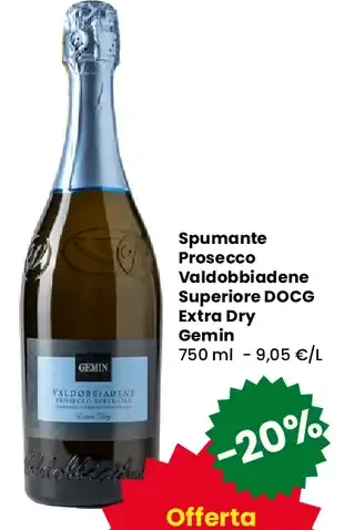 Spumante Prosecco Valdobbiadene Superiore DOCG