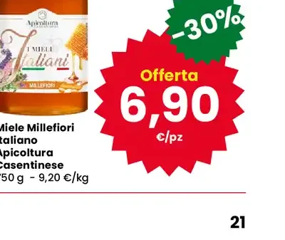 Miele Millefiori Italiano Apicoltura Casentinese