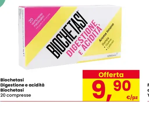 Biochetasi Digestione e acidità