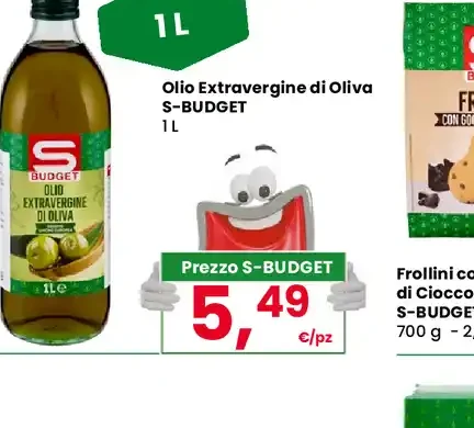 Olio extravergine di oliva S-Budget