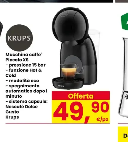Macchina caffè Piccolo XS