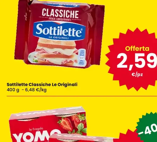 Sottilette classiche