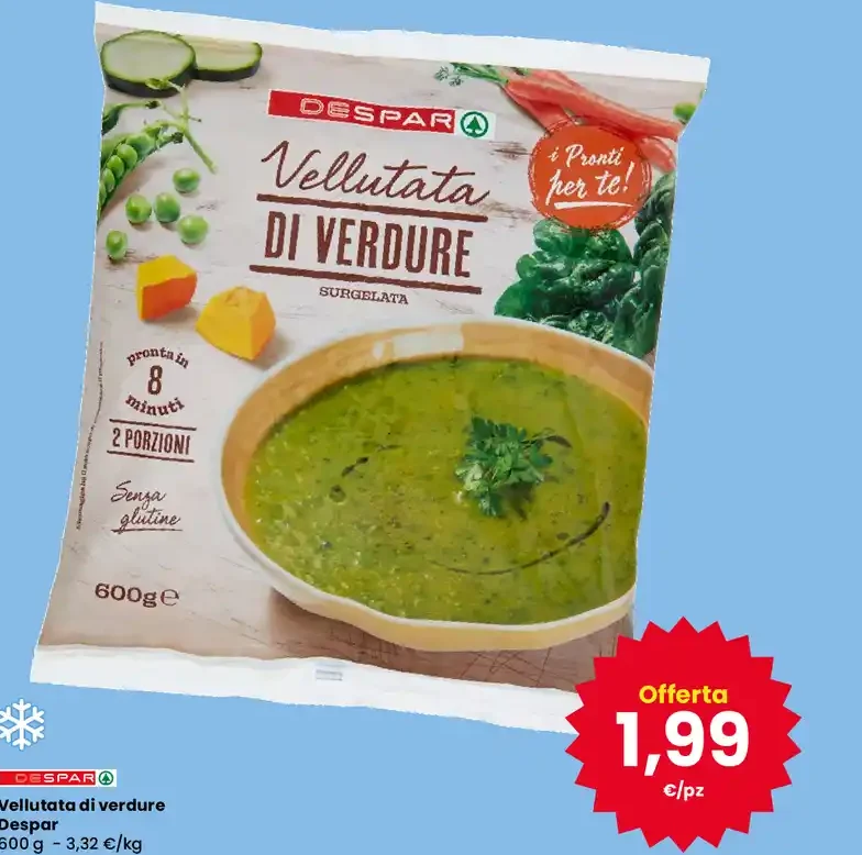 Vellutata di verdure Despar