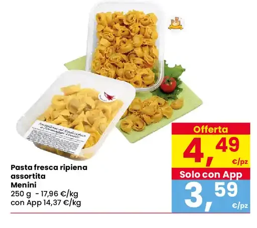 Pasta fresca ripiena assortita