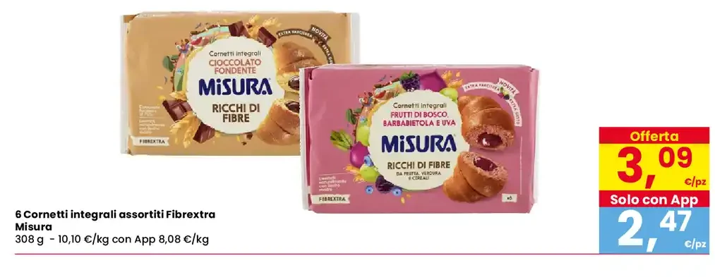 Cornetti integrali assortiti