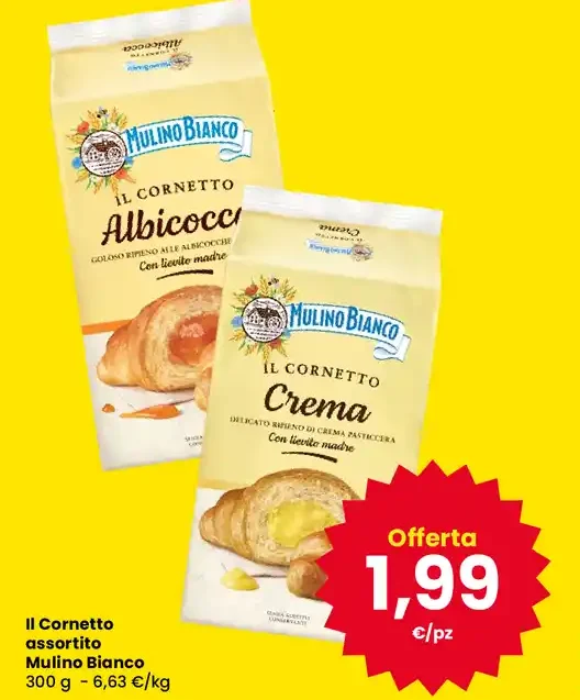 Cornetto assortito Mulino Bianco