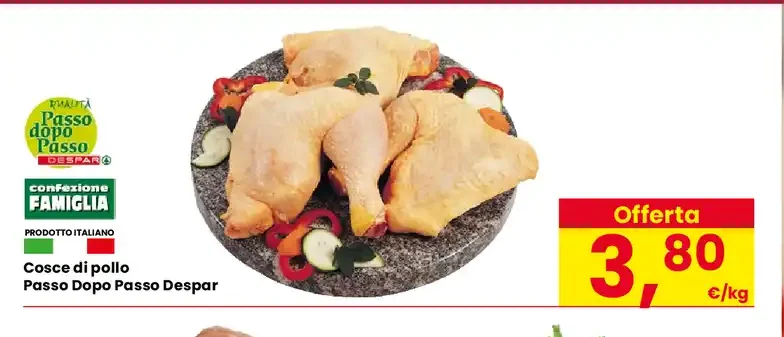 Cosce di pollo Passo Dopo Passo Despar