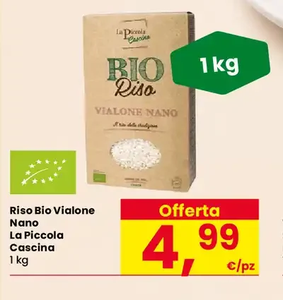 Riso Bio Vialone Nano La Piccola Cascina