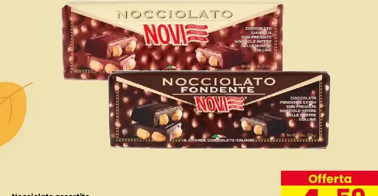 Nocciolato assortito Novi