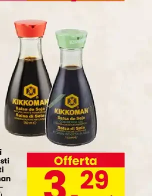 Salsa di soia gusti assortiti Kikkoman