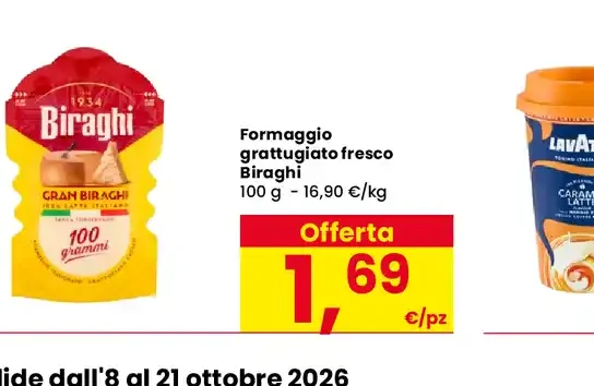 Formaggio grattugiato fresco