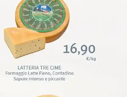 Formaggio Latte Fieno Contadino