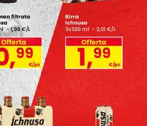 Birra non filtrata Ichnusa