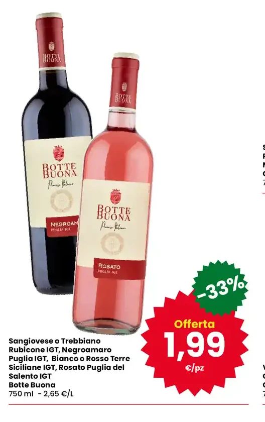 Vini Botte Buona assortiti