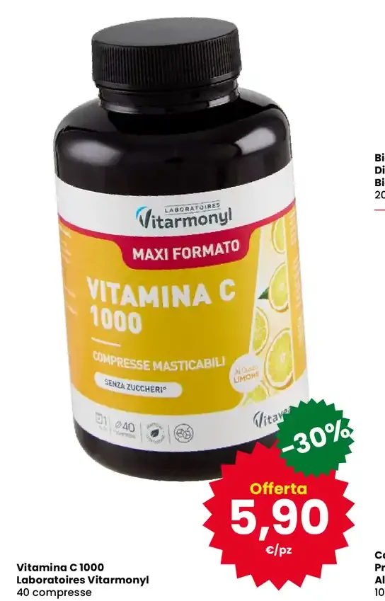 Vitamina C 1000 Laboratoires Vitarmonyl