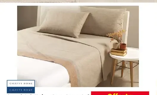 Completo letto in cotone stampato 2 piazze